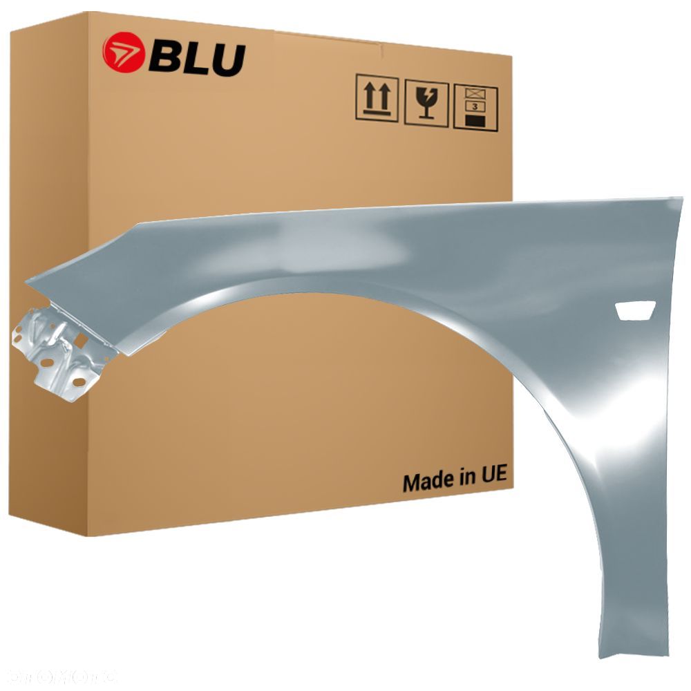 BLU Błotnik OPEL INSIGNIA G09 Z163 lewy srebrny 2008-2017 przód LichtSilber - 1