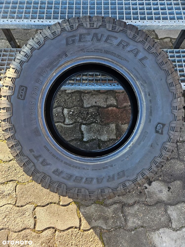285/70R17 General Grabber AT 3 LT 22r 9mm 116/113S Wielosezon - 5