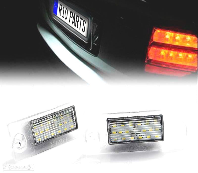 LUZES MATRÍCULA AUDI A4 B5 94-98 A3 97-00 LED - 1