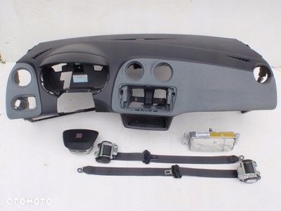 SEAT IBIZA 6J0 DESKA KONSOLA AIRBAG PODUSZKI PASY - 4