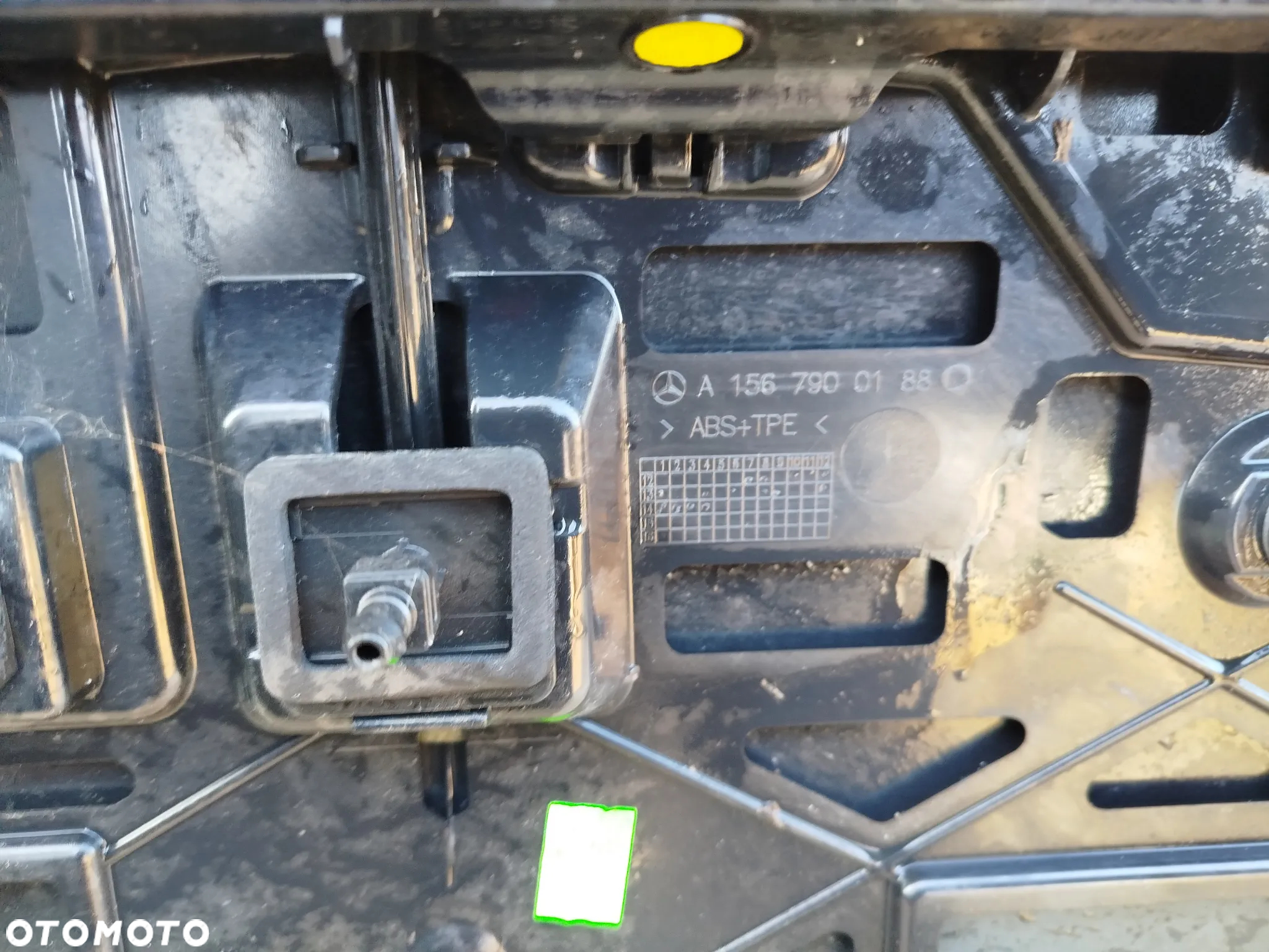 Mercedes Gla w156 spoiler dokładka klapy tył blenda - 7