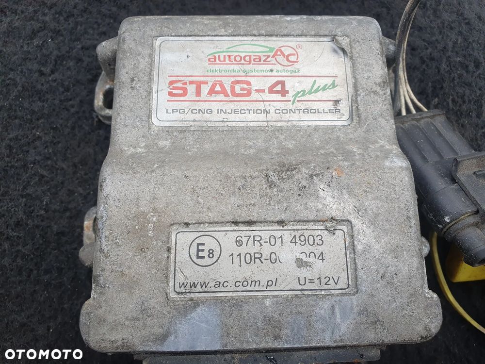 INSTALACJA GAZOWA LPG STAG 4 PLUS KOMPLETNA STEROWNIK WTRYSKI PRZEWODY CZUJNIKI FILTR - 2