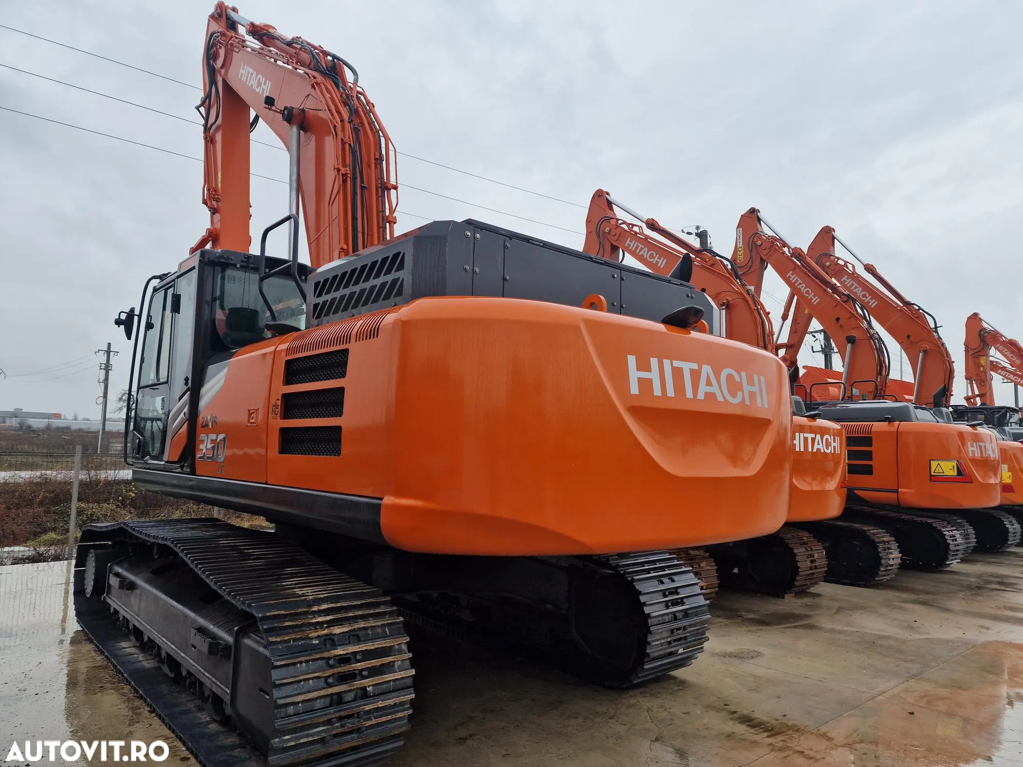 Hitachi ZX350-7, 37t, cupa NOUA 2,2mc, inst picon, a dous inst hidr, 3 pompe HITACHI, posibilitate leasing, STARE CA NOU-PRET DE CRIZA 179.000 EUR+Tva - 3