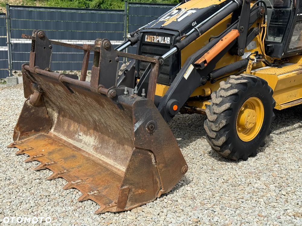 Caterpillar * Koparko Ładowarka * CAT 428 c * Caterpillar  * Stan Dobry - 3