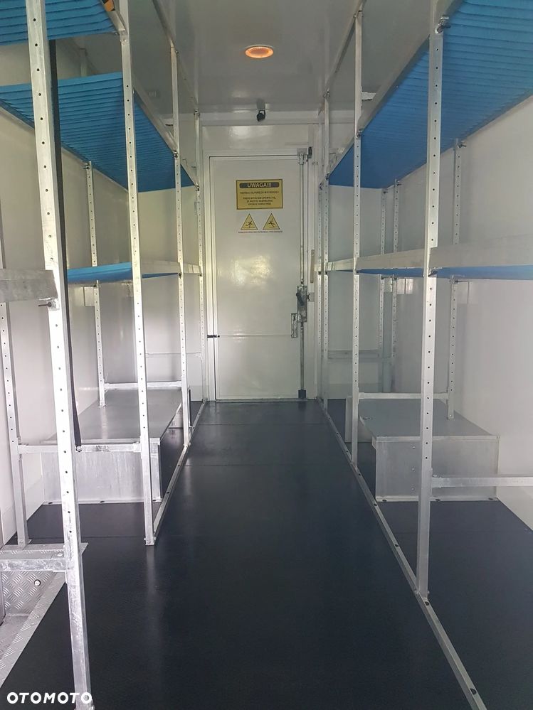 Iveco DAILY KONTENER NISKOPODŁOGOWY 4,43x2,23x2,42 SKLEP FOODTRUCK BAR KLIMA KONIOWÓZ KAMPER - 33