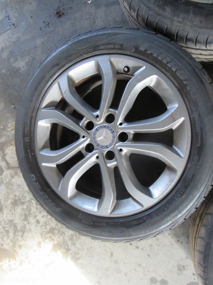 mercedes klasac w205  r17 komplet felg - 5