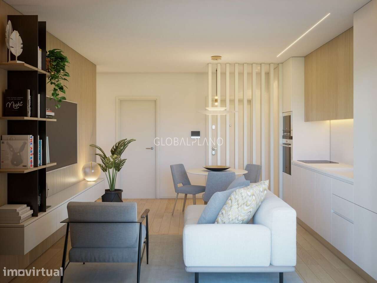 Apartamento T1 com boas áreas Centro Portimão - Grande imagem: 5/6