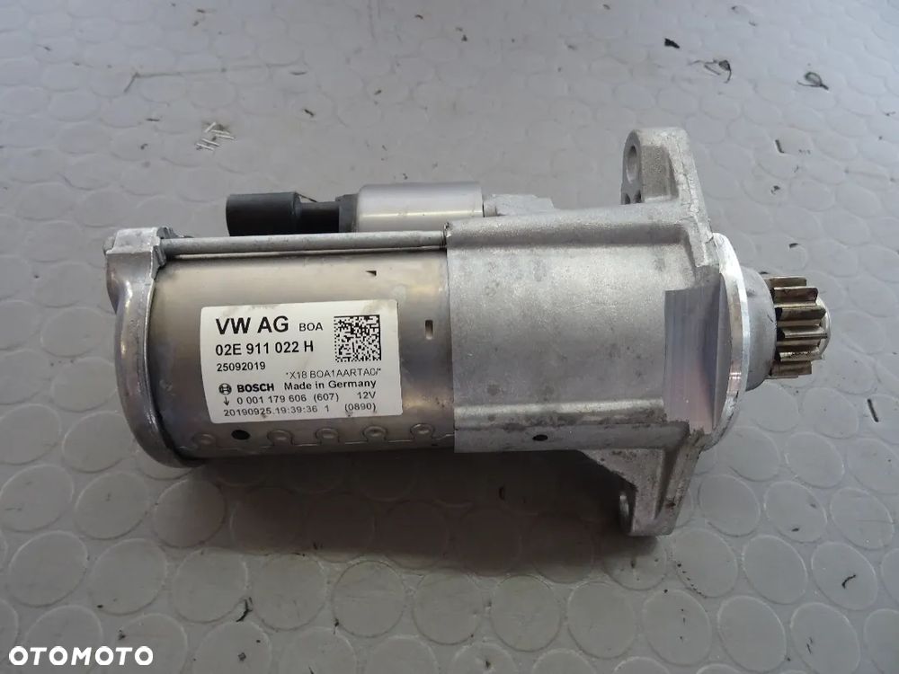 02E911022H rozrusznik 1.5 TSI DSG VW Tiguan II Passat B8 czesci - 1