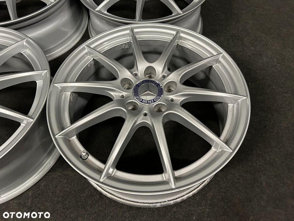 Alufelgi Mercedes A-Klasa W176, W177, B-Klasa W247, W246, CLA 17 cali 5x112 4szt. ładne z czujnikami! - 8