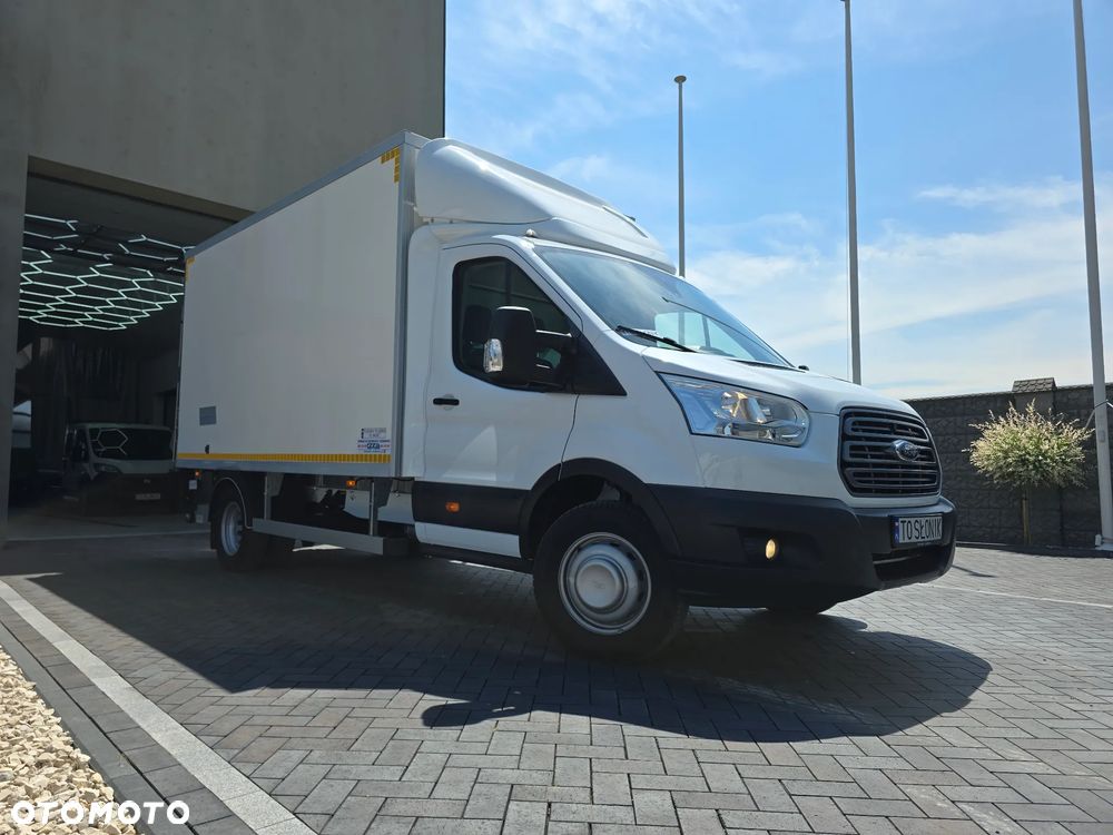 Ford TRANSIT 350-170 IZOTERMA WINDA 750Kg 48 Tyś Km SERWIS ASO FORD DO OSTATNIEGO Km SALON PL STAN JAK NOWY TEMPOMAT KLIMA ELKTRYKA ASYSTEN KIEROWCY WZMOCNIONE TYLNE ZAWIESZENIE RESOR + PODUSZKI PNEŁMATYCZNE - 5