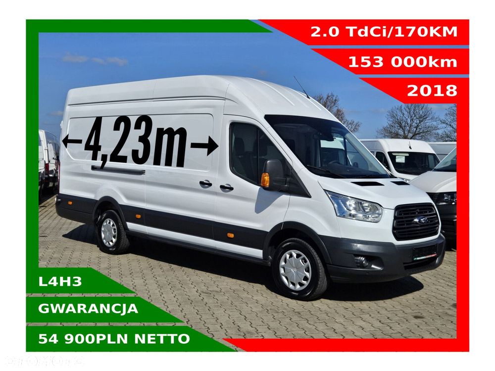 Ford transit L4H3 *54900zł NETTO* 2.0TdCi/170KM - 1