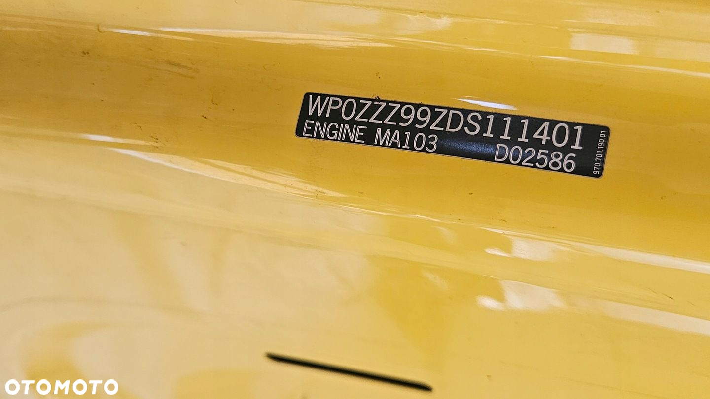 MASKA POKRYWA SILNIKA PORSCHE 911 991 2011-2019 99151101103 - 9
