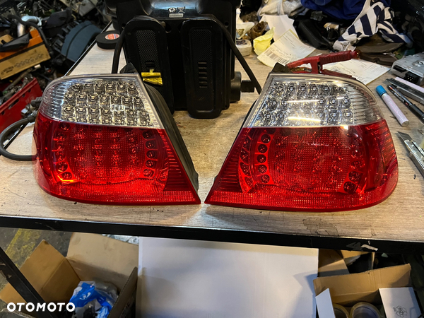 Lampy tył tylne e46 Cabrio ledy lewa prawa Super stan