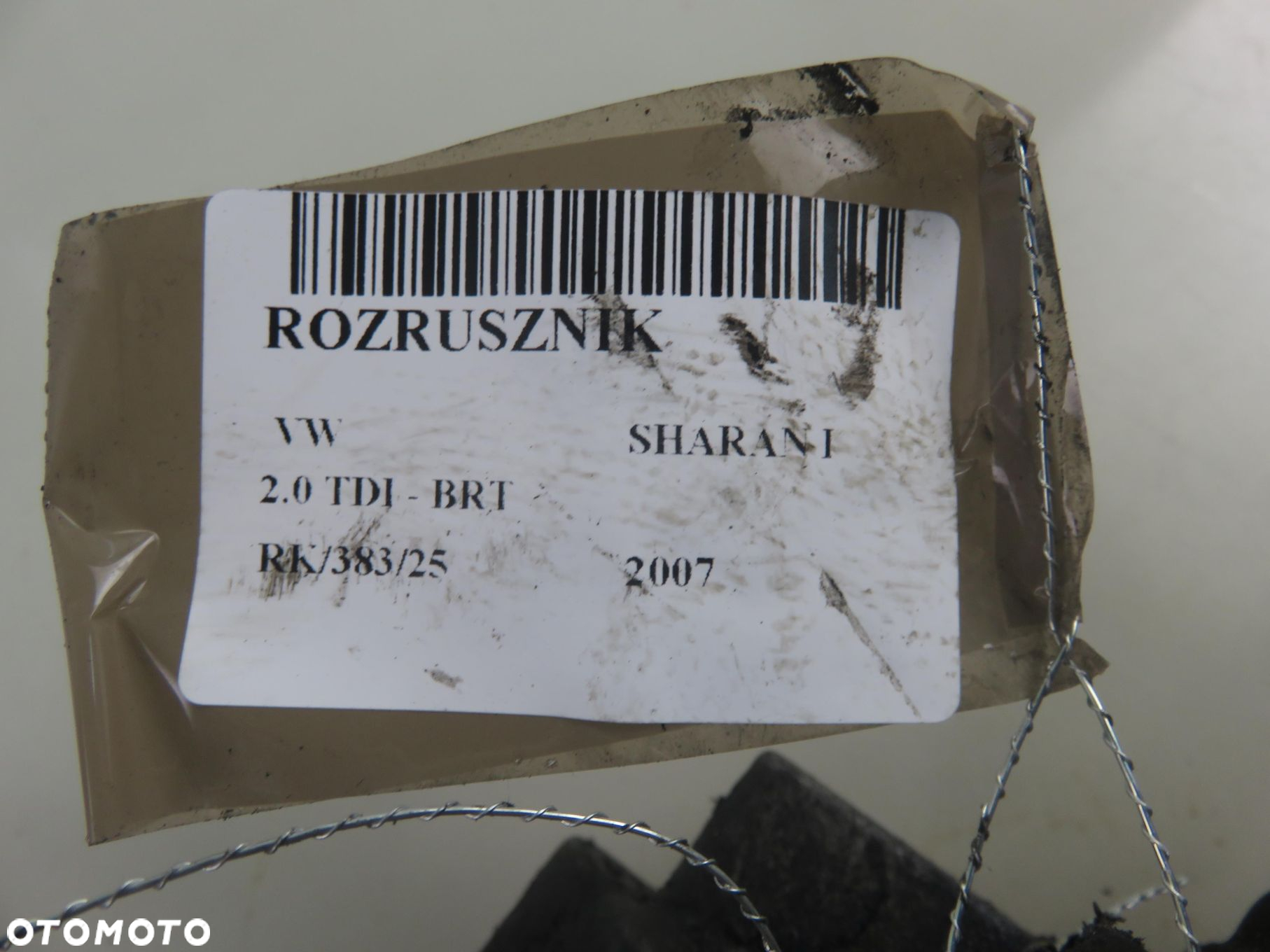 ROZRUSZNIK VW SHARAN I 2.0 TDI - BRT 6SKRZYNIA 10ZEBOW - 11