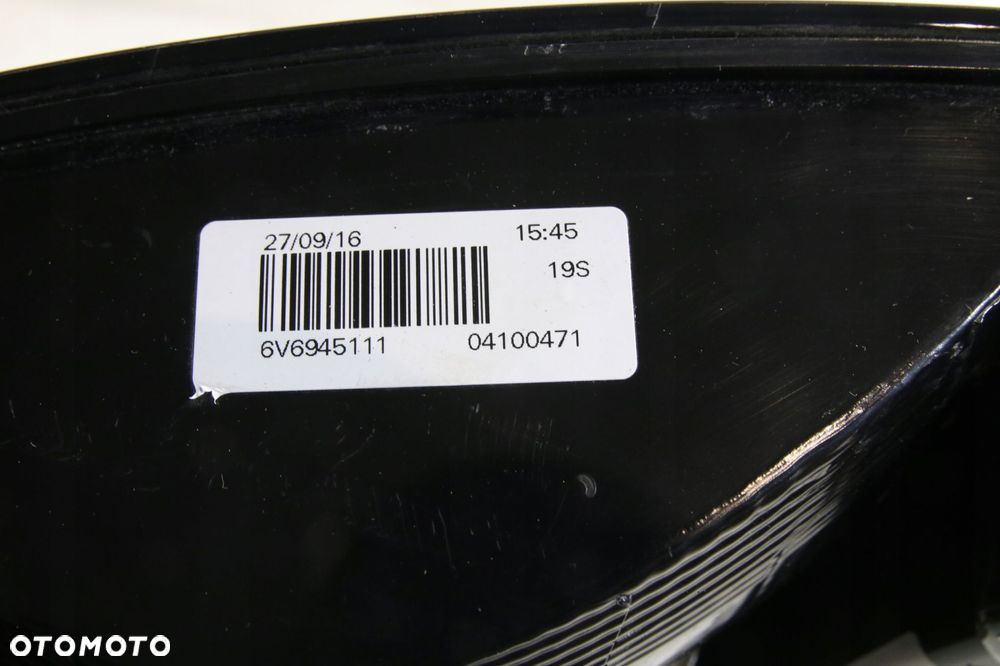 lampa tyl na blotnik europa oryginał skoda fabia iii 3 6v 6 hatchback 14-21 - 3