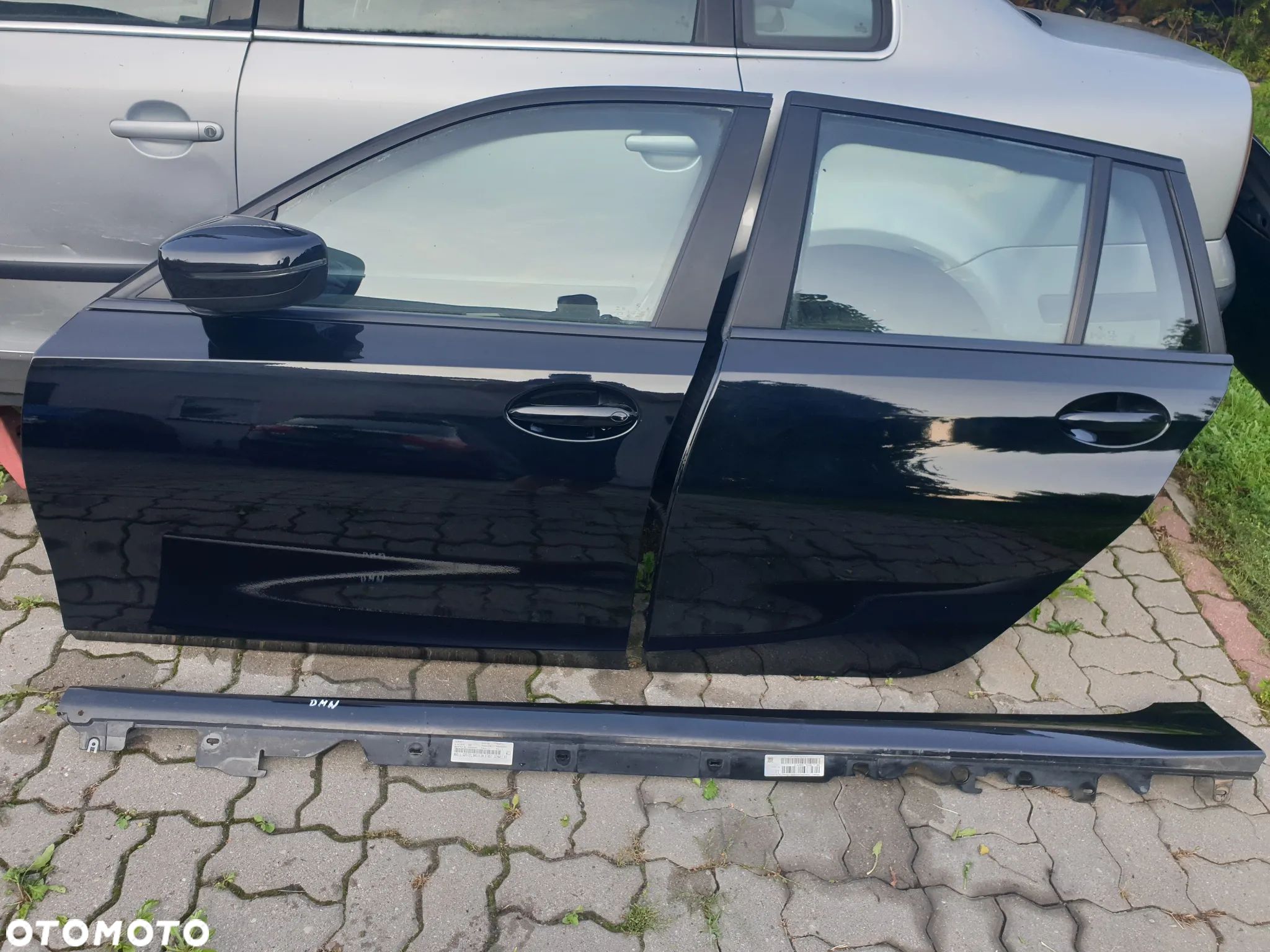 BMW G20 G21 LISTWA PROGOWA NAKŁADA LEWA CZARNA SCHWARZ II 668 - 1