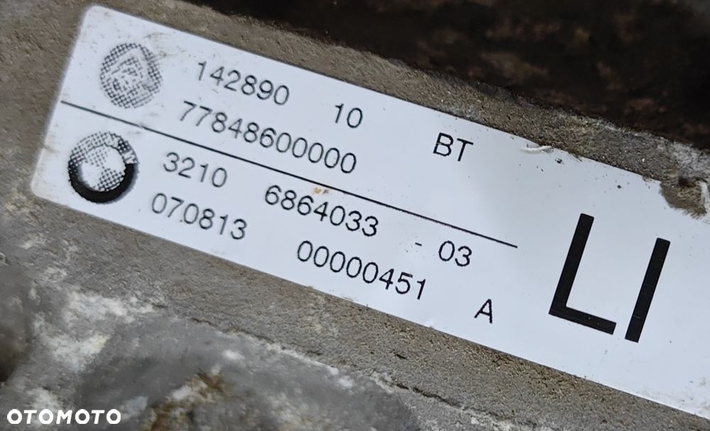 Maglownica Przekładnia Kierownicza Elektryczna EU 6863670 BMW F20 F21 F22 F30 F34 F36 - 2
