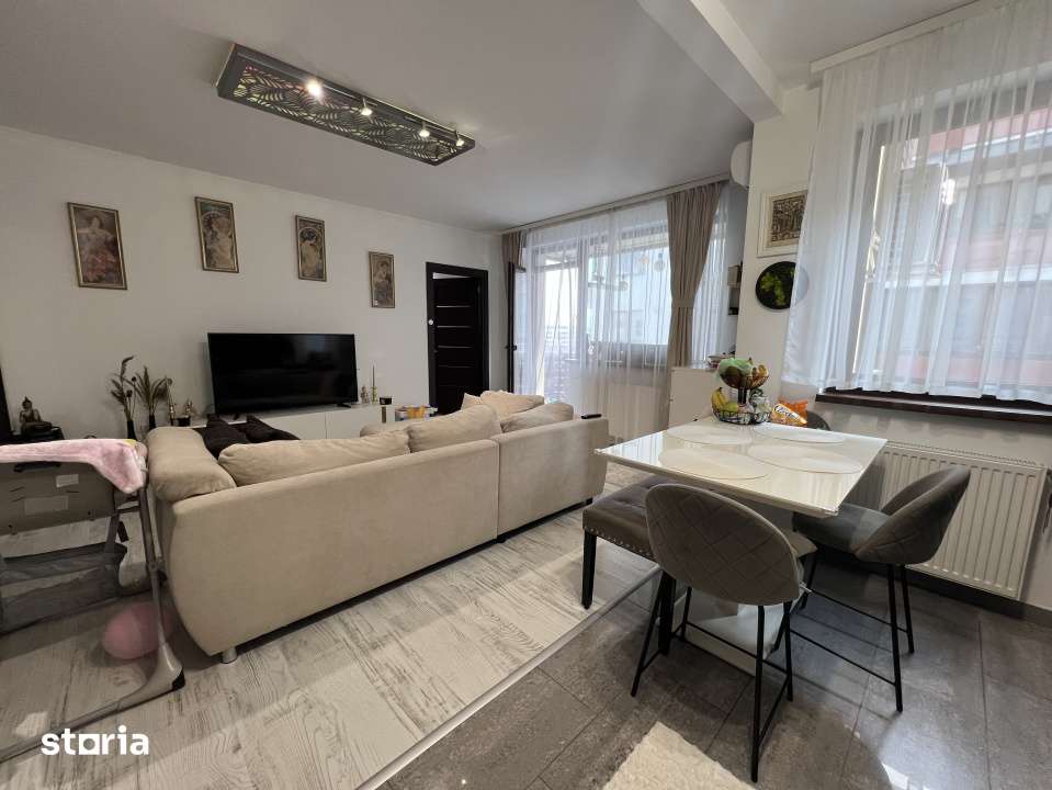 Apartament de 2 camere, 57 mp, boxa, parcare, str Sub Cetate — fotografia 3