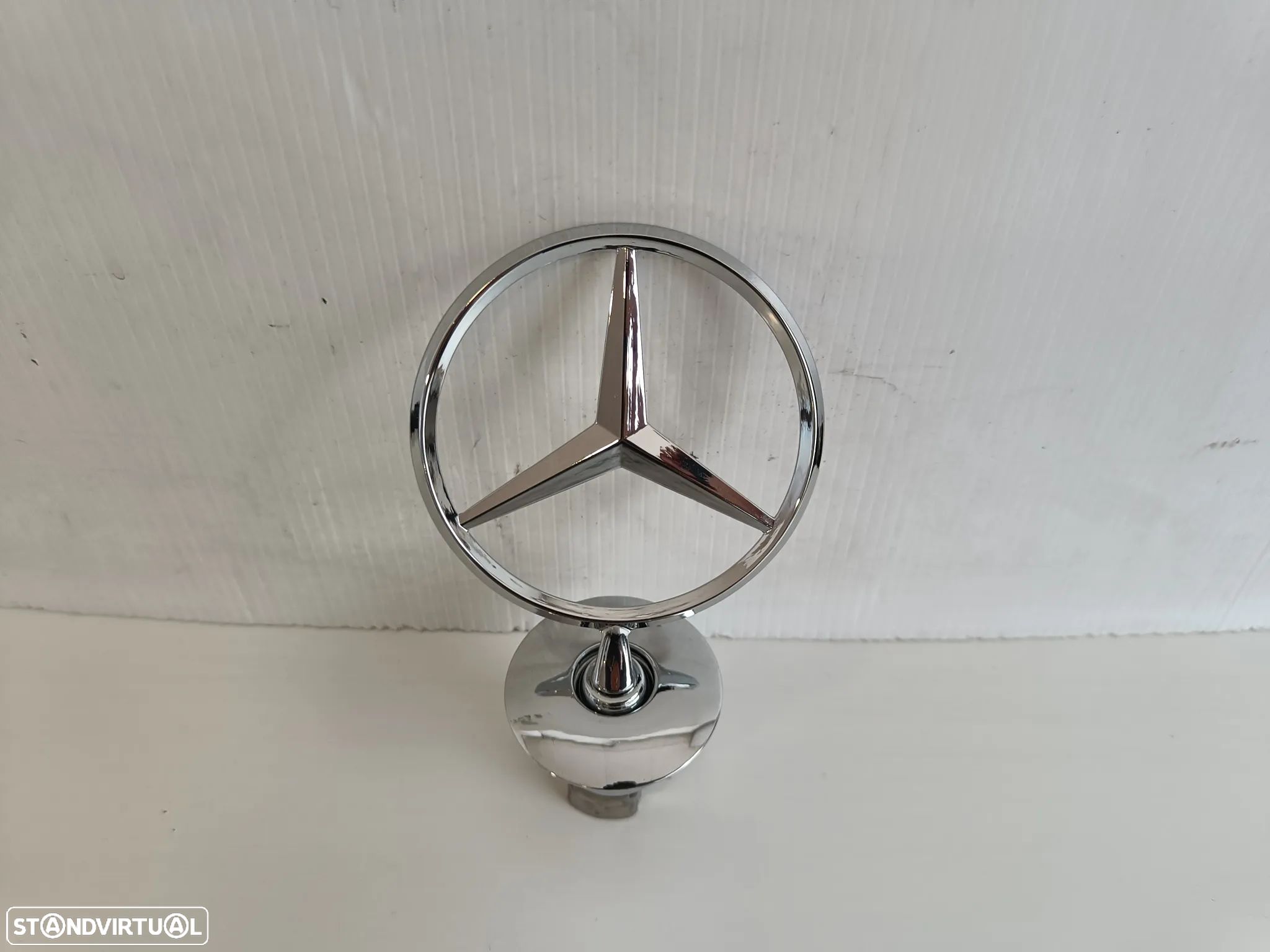 Emblema estrela  capot Mercedes (novo) - 1