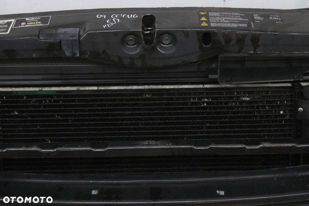 skoda octavia ii lift 08r- pas przedni chłodnice komplet 1.9 tdi - 4