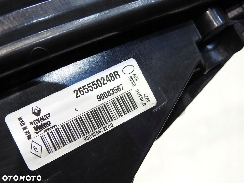 LAMPA LEWA TYŁ KLAPY LED RENAULT MEGANE IV HB 265550248R - 5