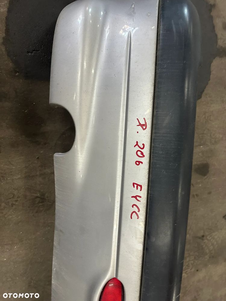 PEUGEOT 206 ZDERZAK TYLNY EYCC - 7
