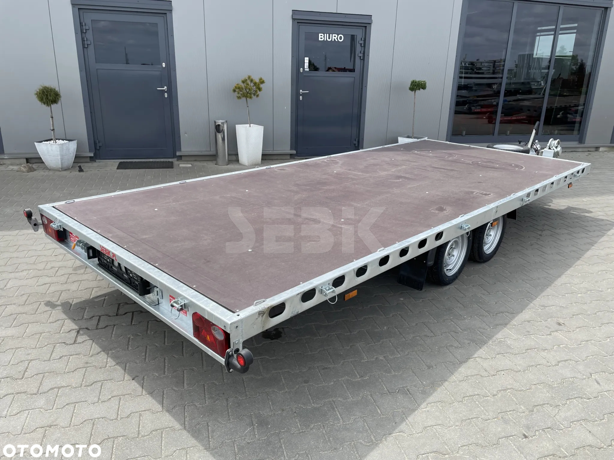 Wiola Przyczepo - Laweta platforma MULTITRAILER 27S DMC 2700 kg. - 8