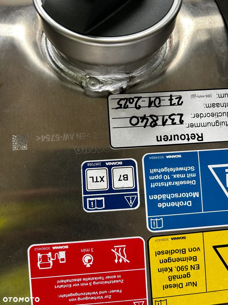 Scania N,G,S Zbiornik paliwa 200 L - 2