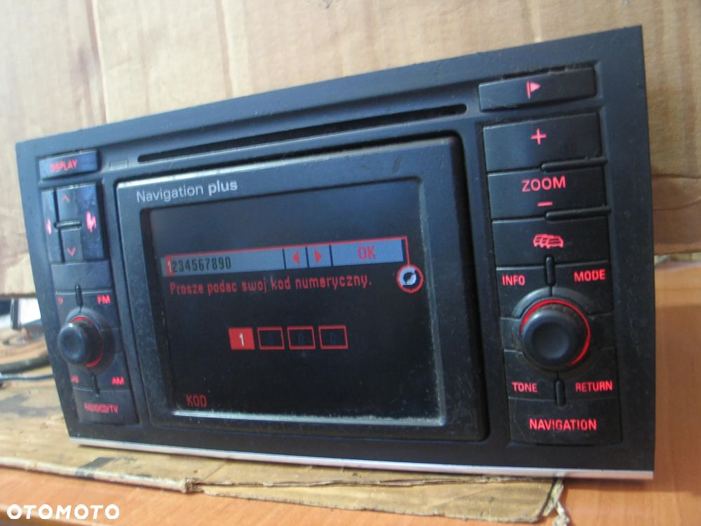 radio radioodtwarzacz nawigacja navi plus audi A4 B6 8E0035192B - 4