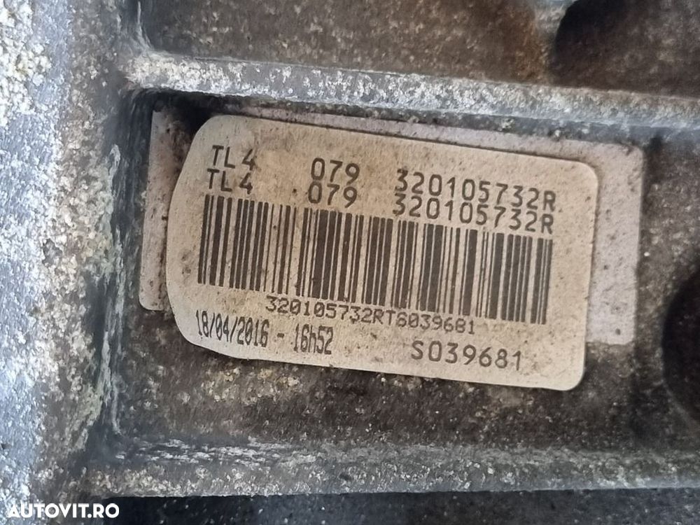 Cutie de viteze Renault Kadjar 1.5 D 2015 - 2018 110CP Manuala 6 Trepte Euro5 (1317) ... - 5