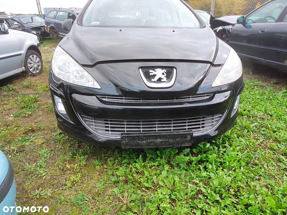 Peugeot 308 t7 kompletny przód maska zderzak lampy błotniki pas przedni - 3
