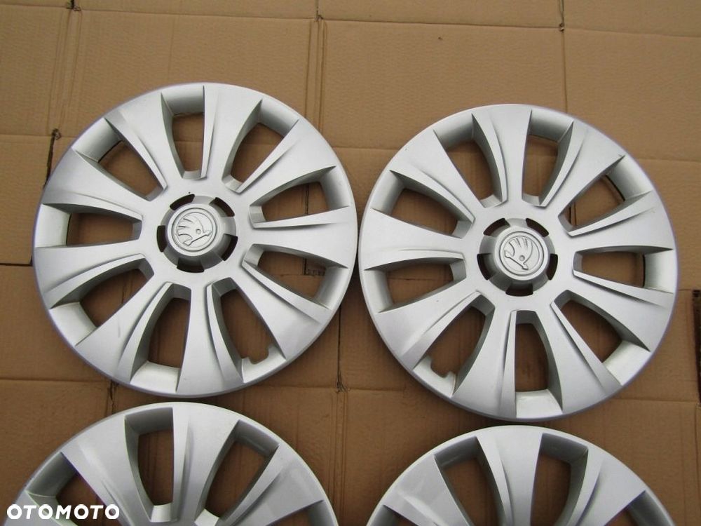 4x Kołpaki 16 Skoda Fabia Octavia I II III IV Kamiq Karoq Scala Superb Yeti - 4