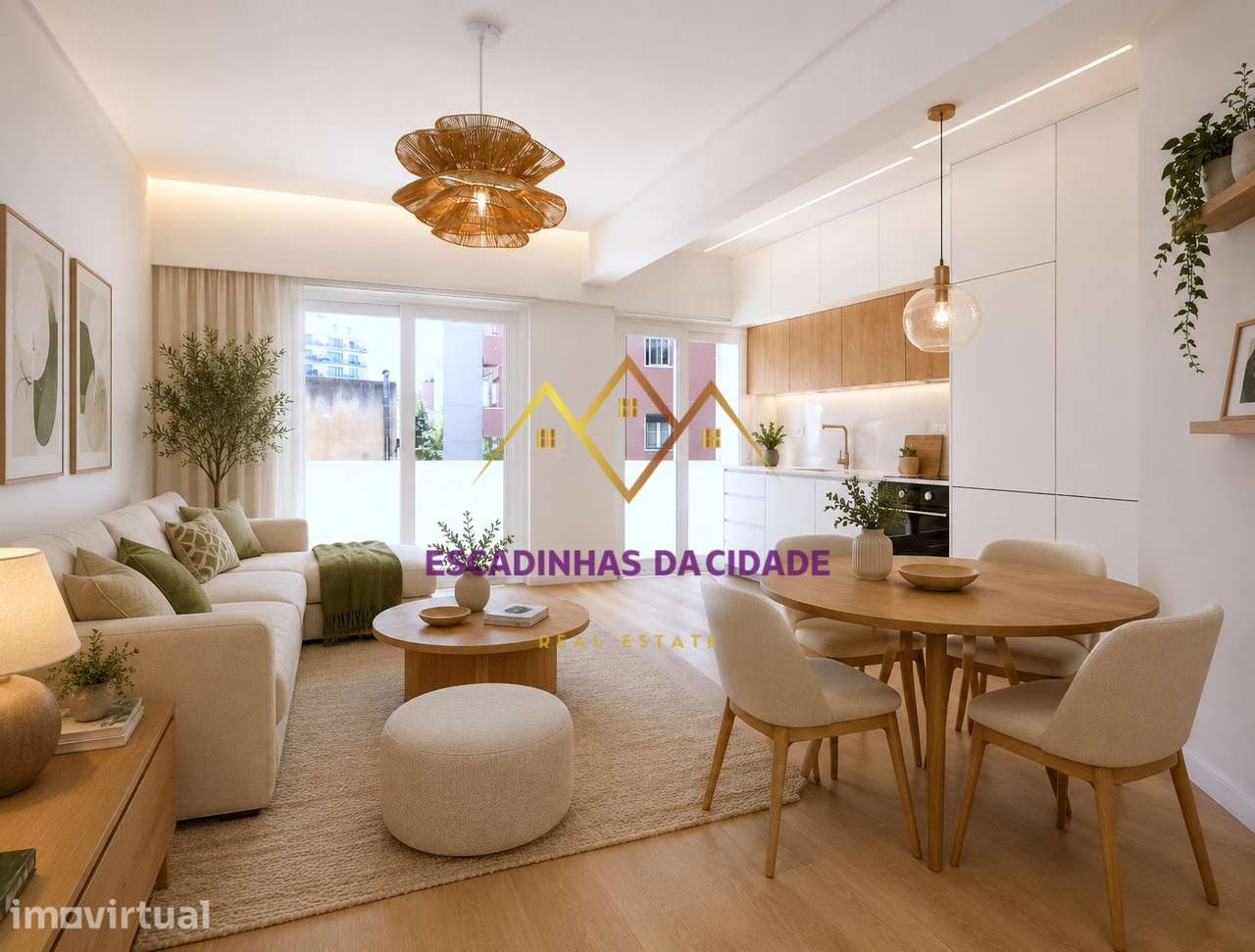 Apartamento T2 remodelado e equipado na Rua da Senhora da Glória Graça - Grande imagem: 3/31