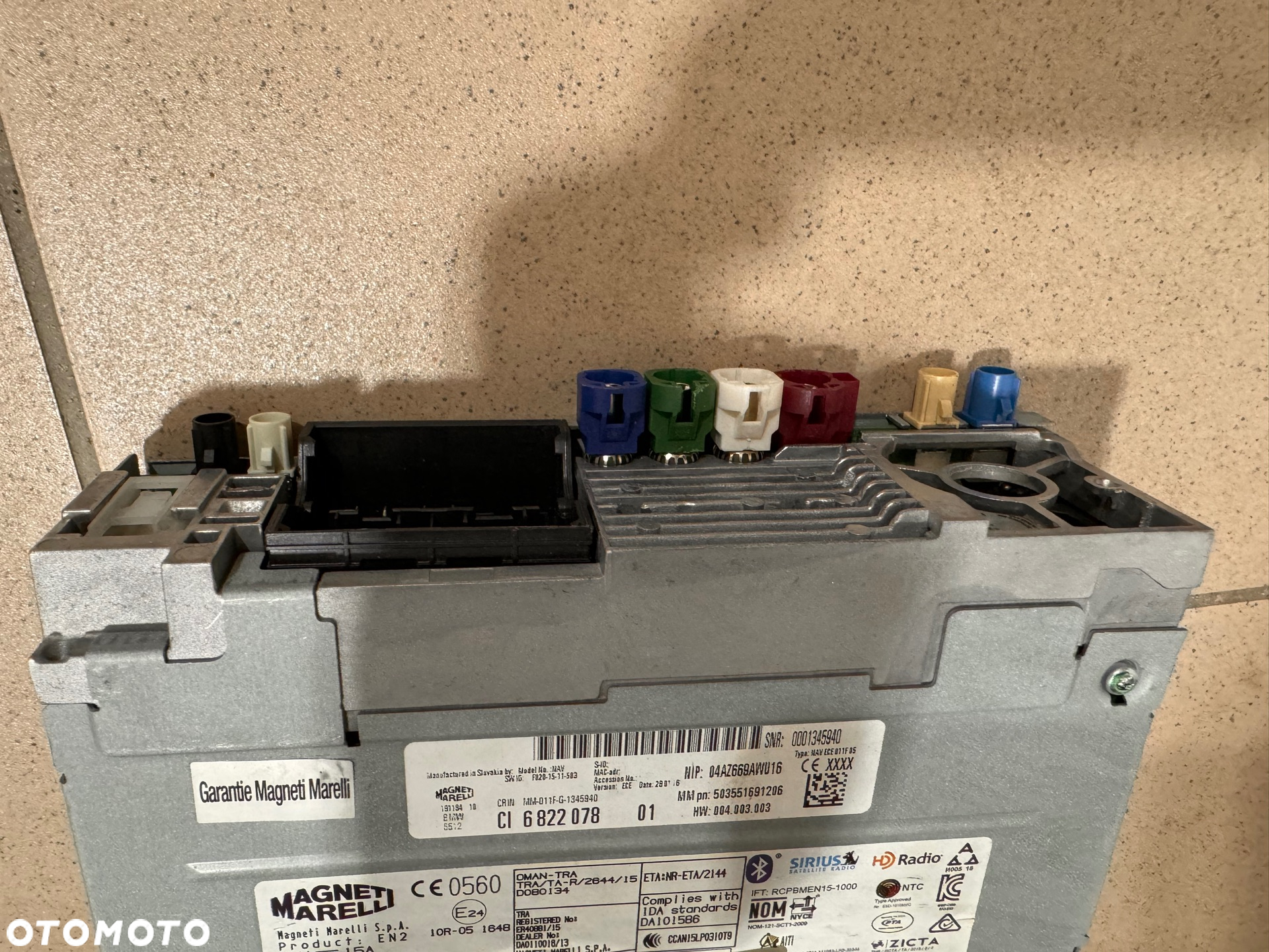 Radio nawigacja BMW  6822078 9381315 6822591 9365847 - 2