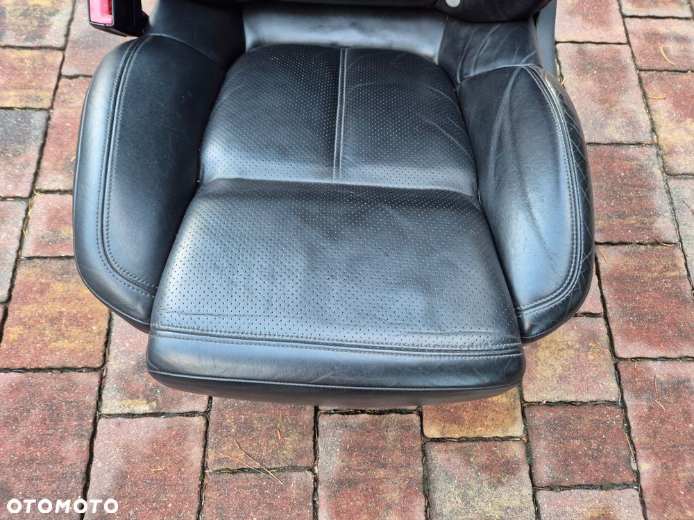 fotel lewy czarny porsche cayenne ii 7p5 - 2