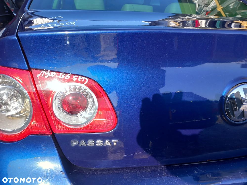 VW PASSAT B6 KLAPA BAGAŻNIKA TYLNA TYŁ SEDAN KOLOR: LD5Q - 6