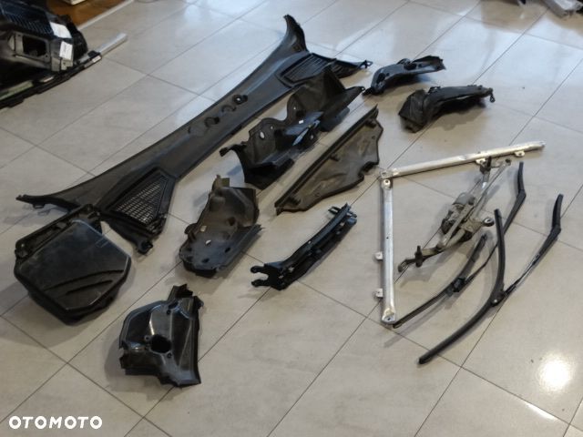 BMW X3 F25 Euro podszybie osłony wyciszenie osłona ściany grodziowej filtr pyłkowy rozpórki mech. wycieraczek - 4