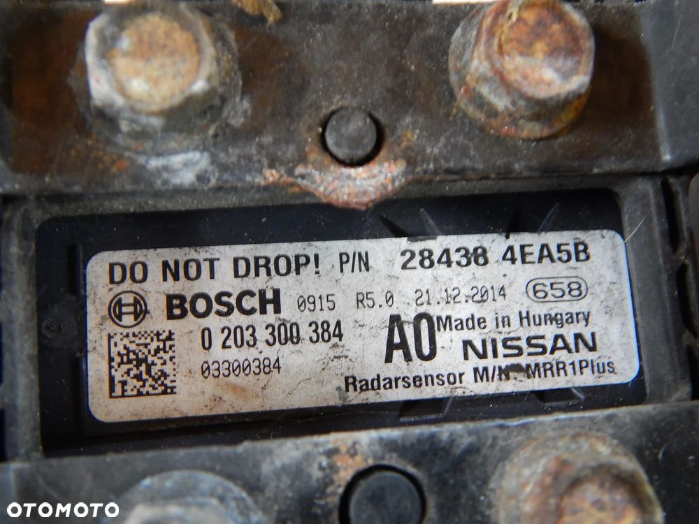 Radar sensor moduł Nissan Qashqai J11 13-17  Łuków części - 3