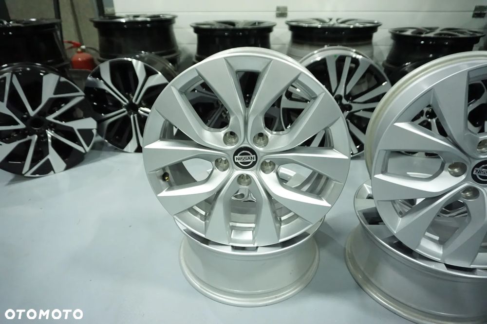 FELGI  17 NISSAN LEAF PULSAR JUKE QASHQAI X-TRAIL NV300 CZUJNIKI - 2