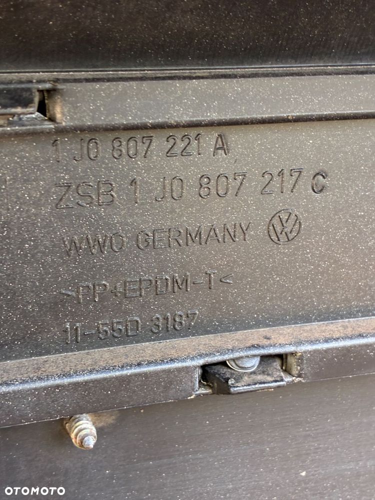 VW GOLF 4 IV LA7W KOD LAK ZDERZAK PRZÓD  PRZEDNI  GRILL  KOMPLET - 9