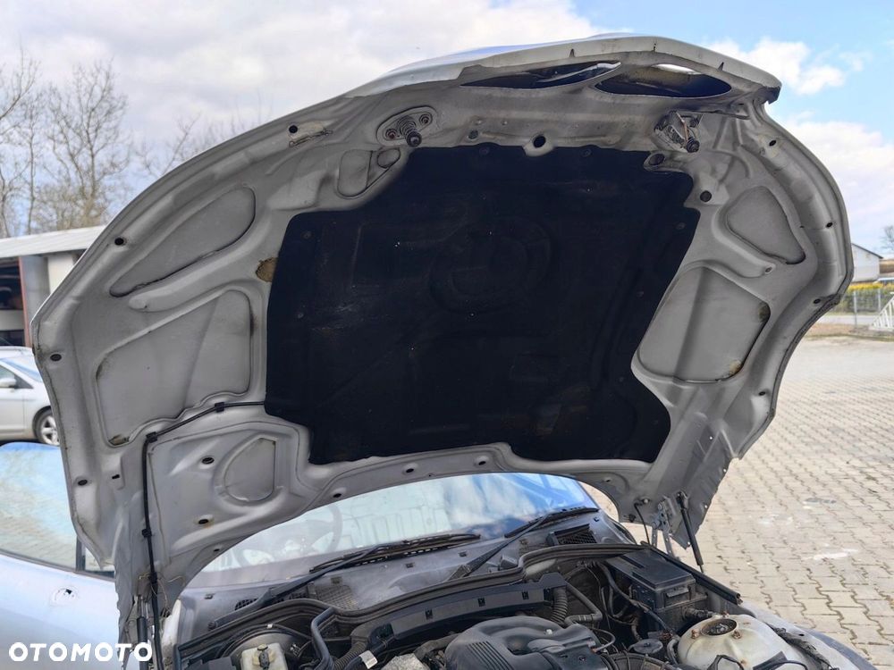 Maska pokrywa silnika BMW Z3 TITANSILBER oryginalna srebrna - 15