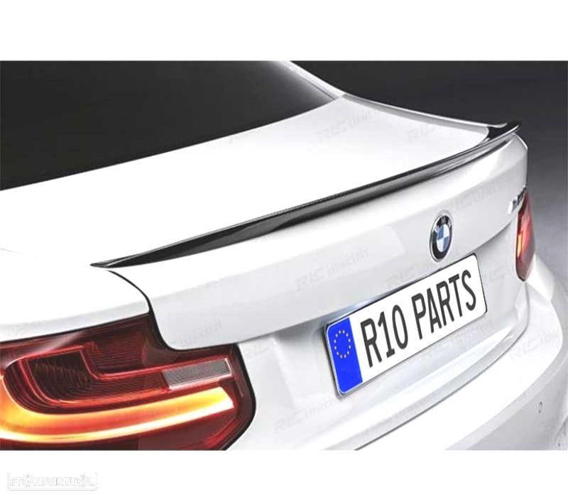 AILERON BMW F22 F23 LOOK M PERFORMANCE PRETO BRILHO - 2