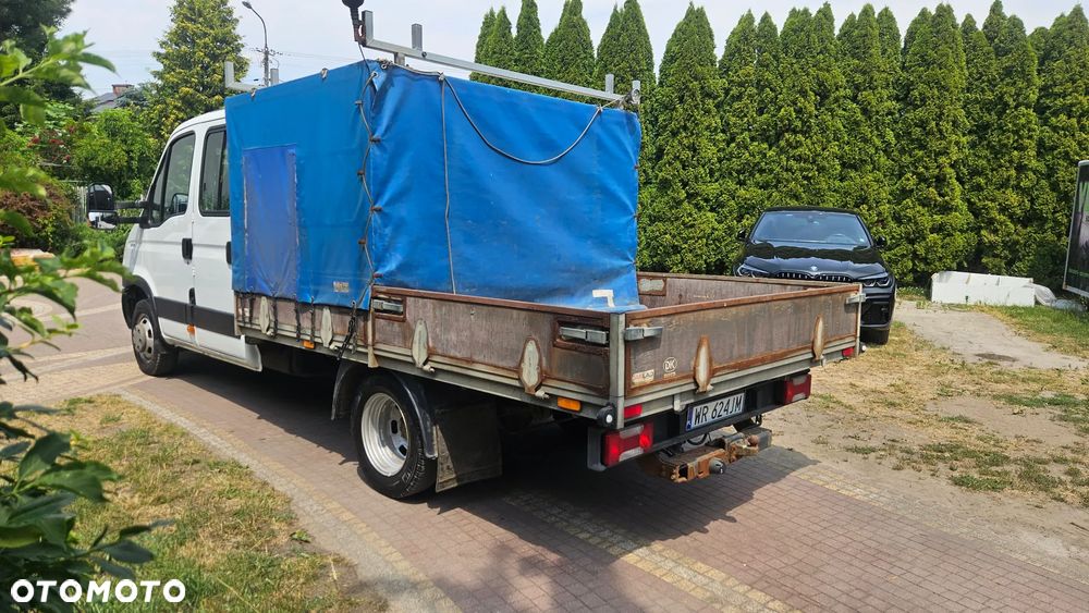 Iveco DAILY 35C17 3.0 HPI  35C DUBEL KABINA  7-OS SKRZYNIA  PAKA 3,20 M  IDEALNE POD KIPER  WYWROTKA - 7