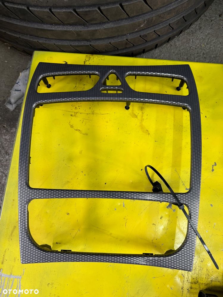 MERCEDES CLK W209 DEKORY LISTWY OZDOBNE CARBON KOMPLET - 9