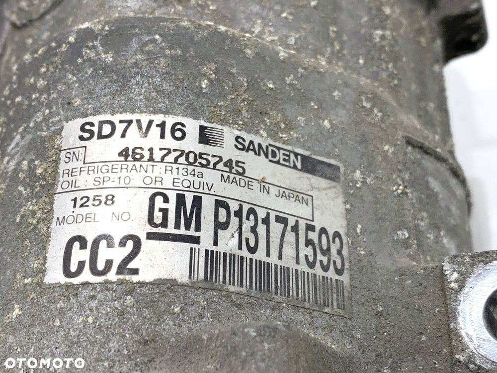 SPRĘŻARKA KLIMATYZACJI  SAAB 9-3 (YS3F, E79, D79, D75) 2002 - 2015 1.9 TiD 110 kW [150 KM] olej - 4