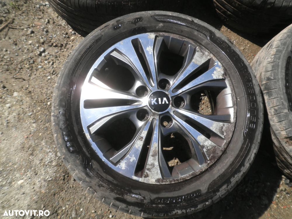 Jante 16" cu anvelope 205/55/R16 Kia Venga 6J ET51 52910-1P650 - 3