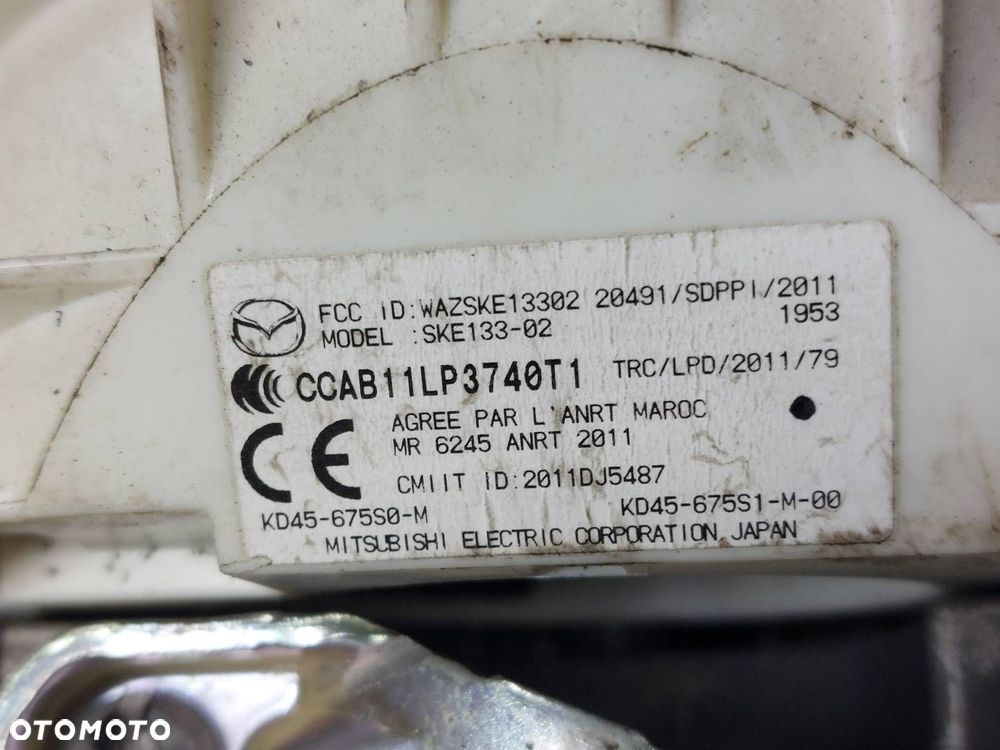 ZESTAW STARTOWY MAZDA 6 III GJ 2.2 D SH3A18881H 275700-5359 WAZSKE13302 - 9