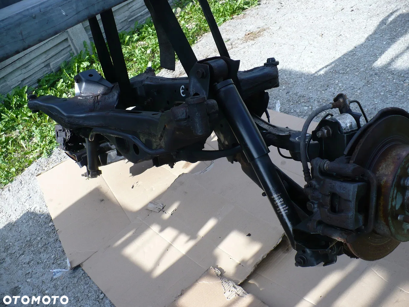 QASHQAI J10 07-13 BELKA ZAWIESZENIE TYL 4WD  EU. ORYGI. - 4