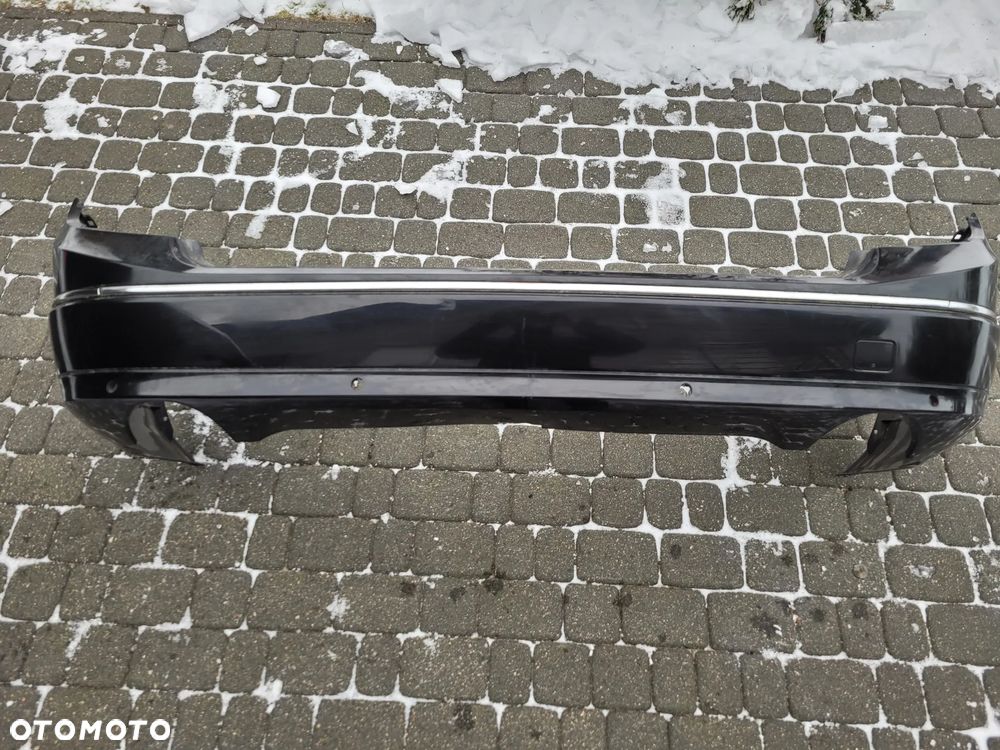 MERCEDES W204 KOMBI ZDERZAK TYLNY TYŁ 3.0 CDI V6 2 WYDECHY C197