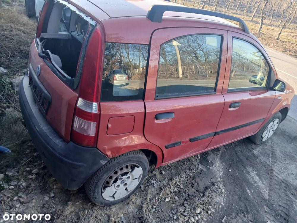 fiat panda II 199a maska zderzak lampa grill błotnik drzwi zbiornik paliwa szyba lusterko klamka - 3